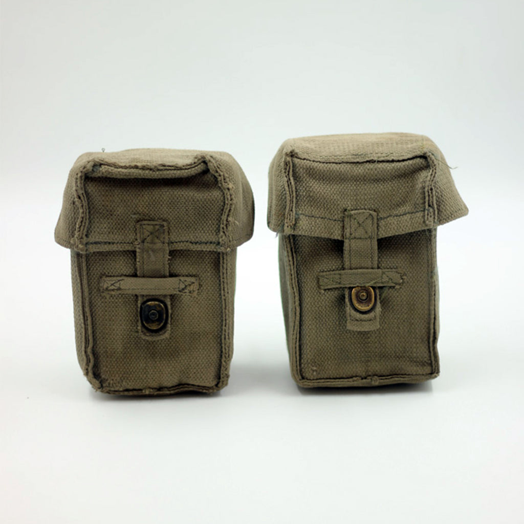 Chilean Army Ammo Pouches (Pair) – Brazil Import, 1970s