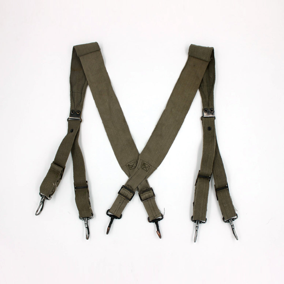 Chilean Army Web Suspenders (Brazil Import, 1970s)