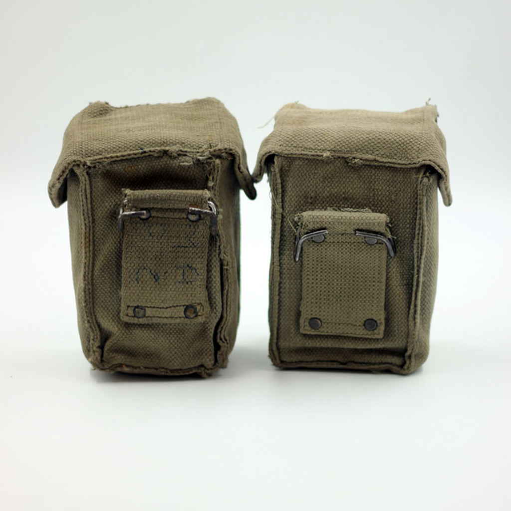 Chilean Army Ammo Pouches (Pair) – Brazil Import, 1970s