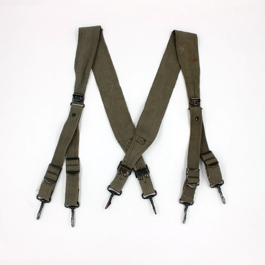 Chilean Army Web Suspenders (Brazil Import, 1970s)