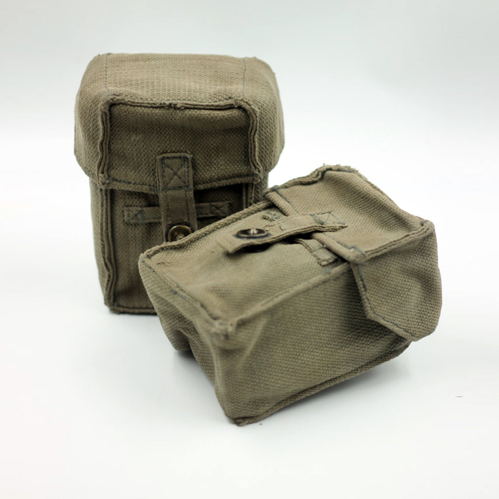 Chilean Army Ammo Pouches (Pair) – Brazil Import, 1970s