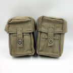 Chilean Army Ammo Pouches (Pair) – Brazil Import, 1970s