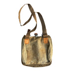Original 1942 Chilean Army Bread Bag | WWII Field Gear | Prussian Pattern Military Equipment