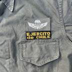 1974 Chilean Army Commando Shirt | 6th Commando Company | 3rd Army Division | Size Large (L) | Cold War Special Forces Collectible