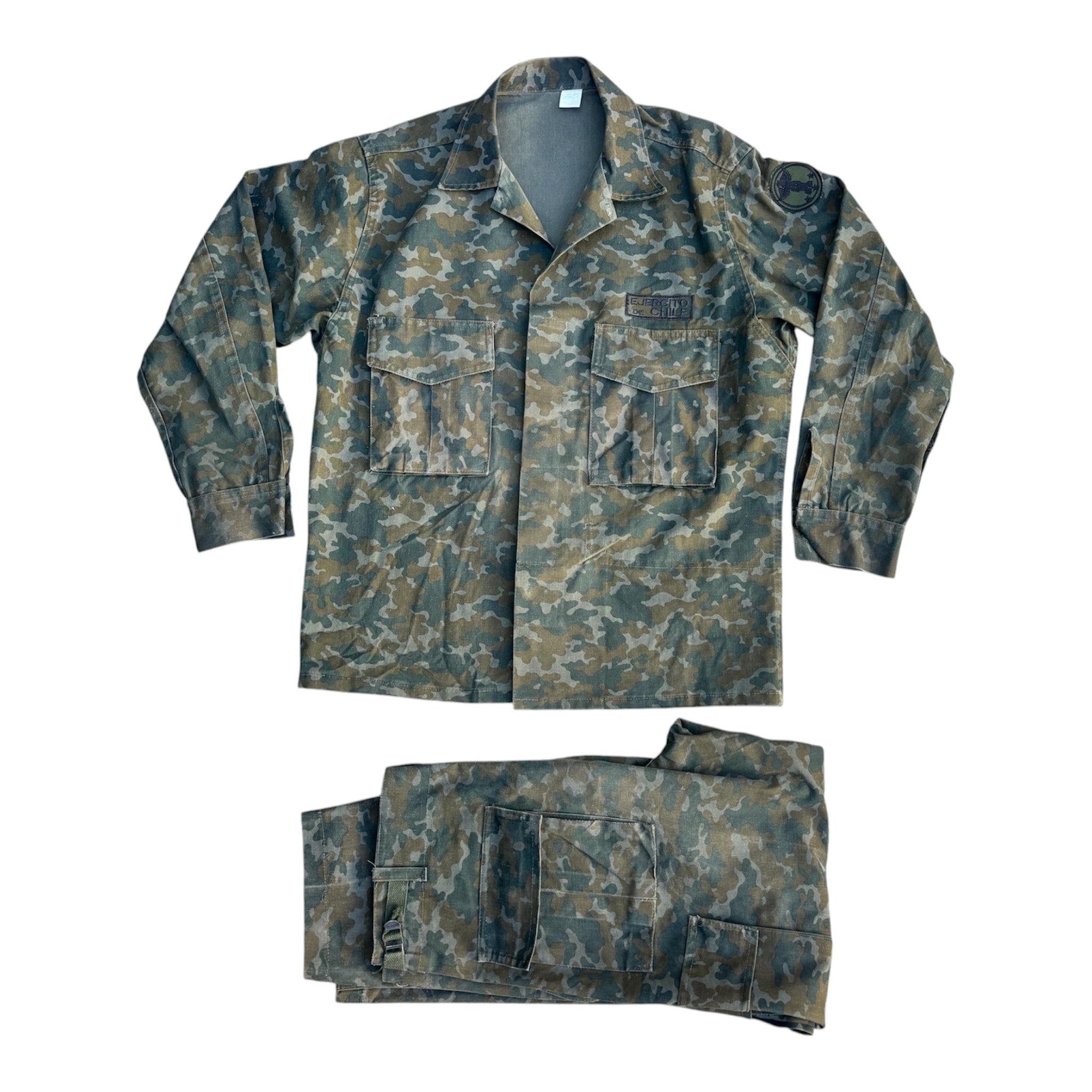 Original Chilean Army Pattern 1985 Camouflage Uniform – Last Chilean-Made Camo | Cold War Era