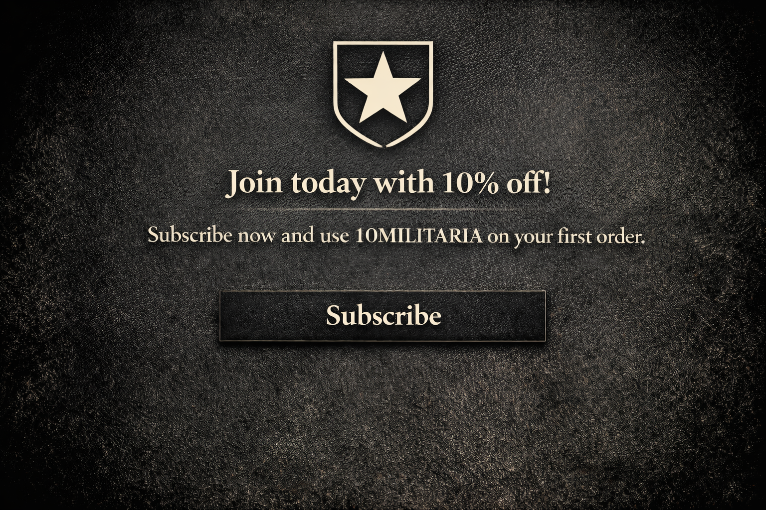 Popup promocional