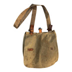 Original 1942 Chilean Army Bread Bag | WWII Field Gear | Prussian Pattern Military Equipment
