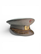 Chilean Army Cavalry Colonel Visor Cap – 1950s | Metal Laurel Visor