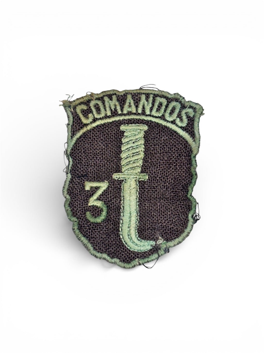 COMANDOS N°3: Chilean Army Commando Company Patch (Early Variant) – Cía. de Comandos N°3 “Lautaro”