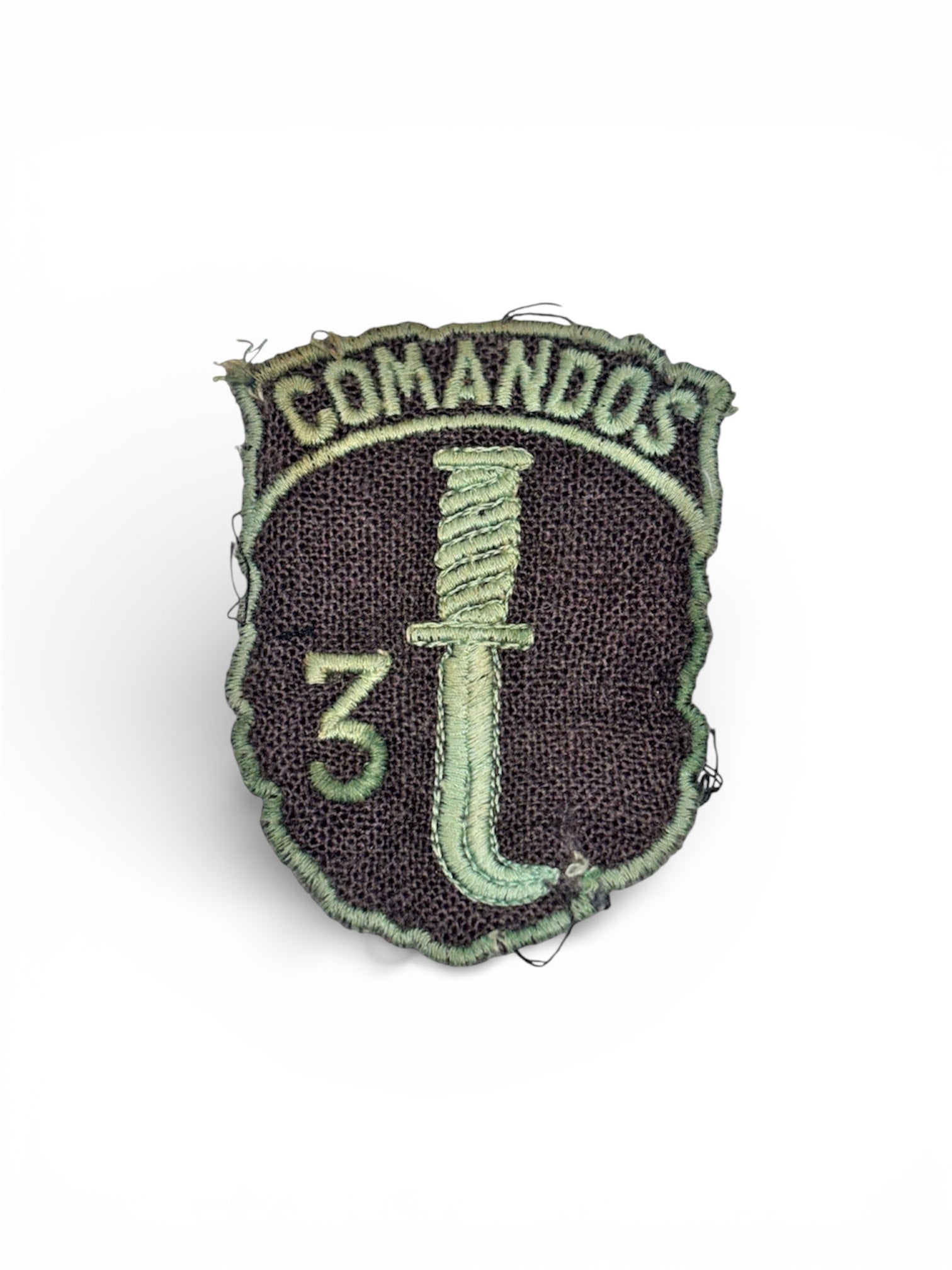 COMANDOS N°3: Chilean Army Commando Company Patch (Early Variant) – Cía. de Comandos N°3 “Lautaro”