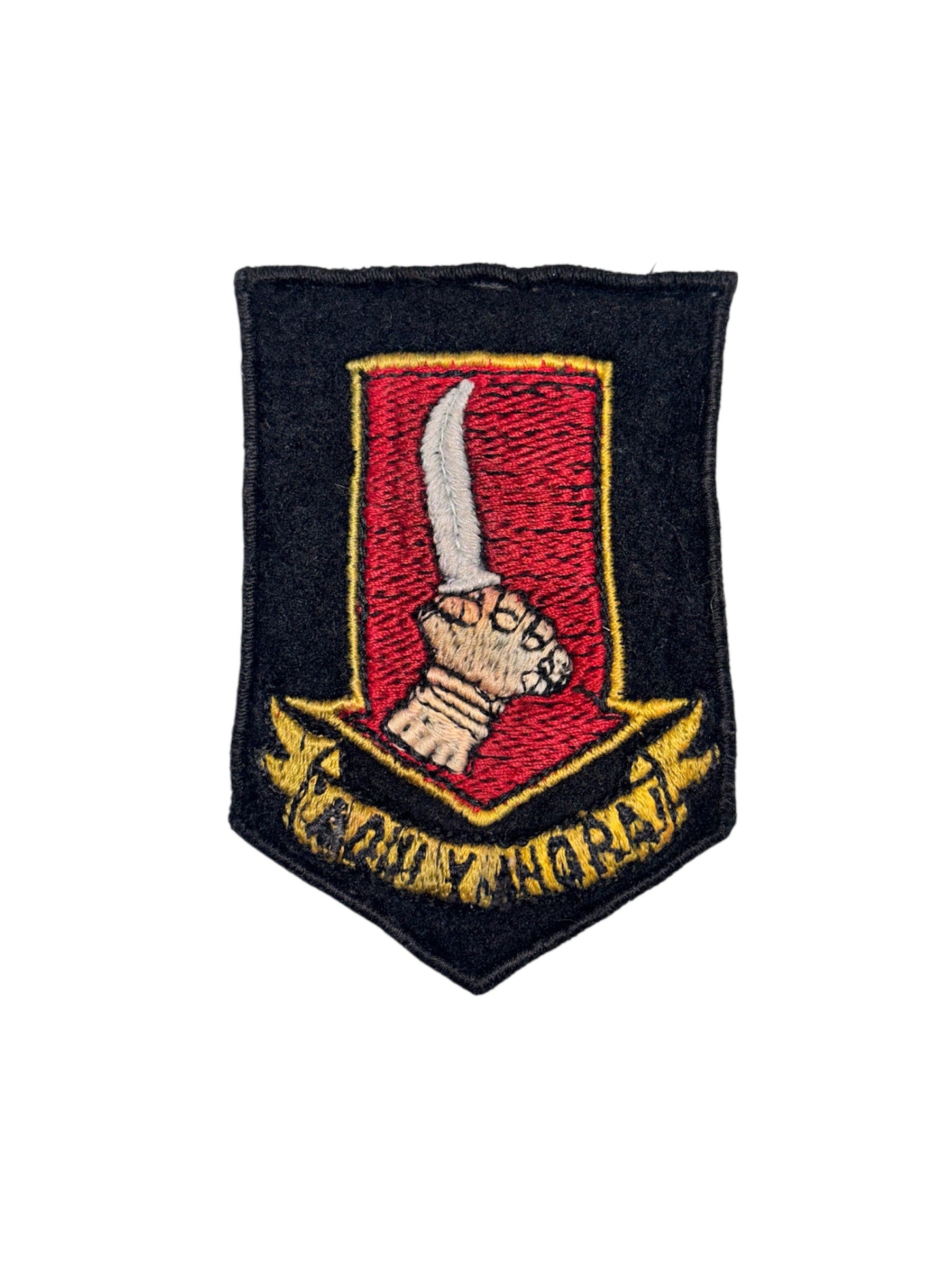 COMANDOS N°6: Chilean Army Commando Battalion Insignia (Early Variant, 1981) – “Aquí y Ahora”