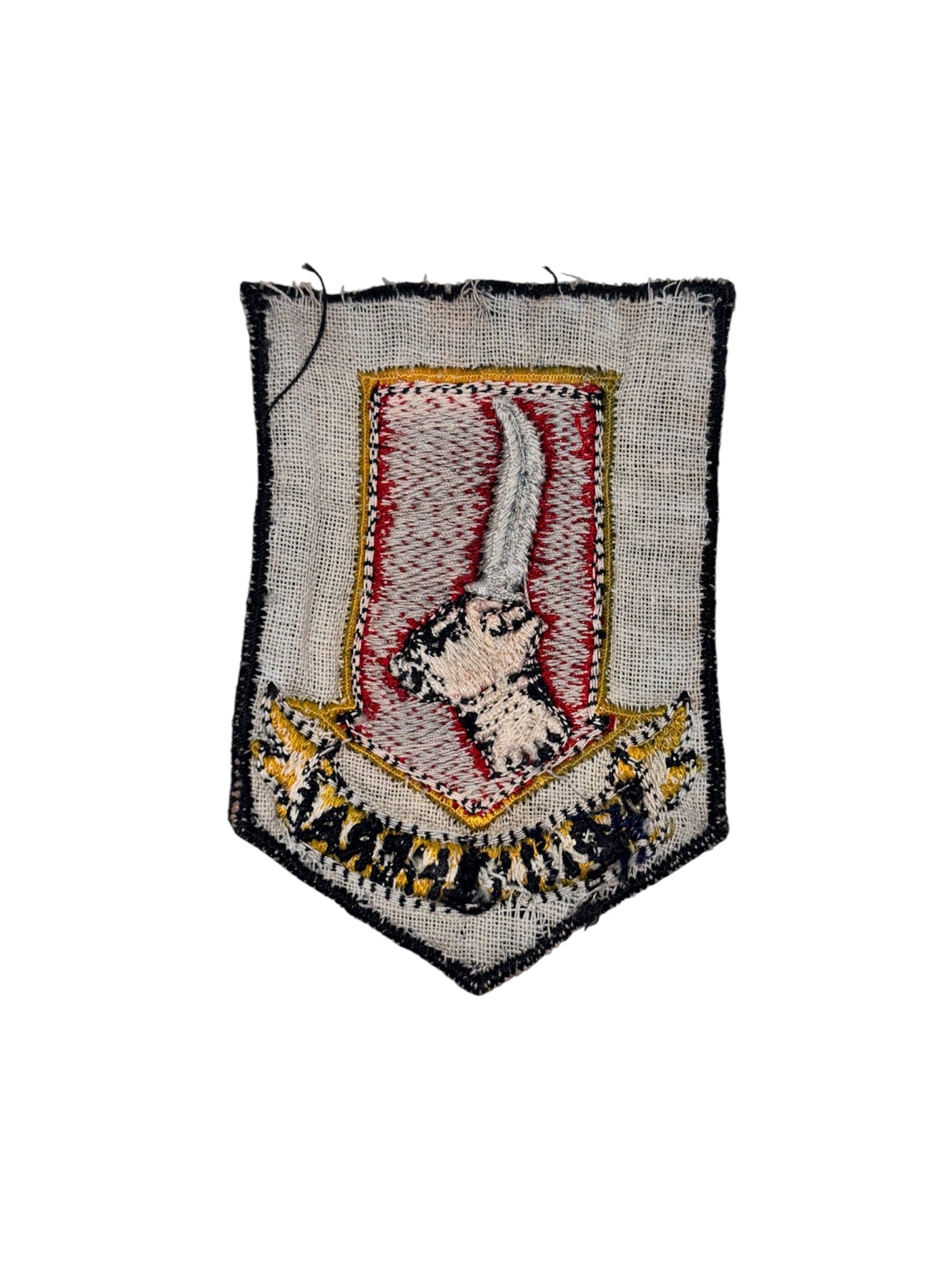 COMANDOS N°6: Chilean Army Commando Battalion Insignia (Early Variant, 1981) – “Aquí y Ahora”