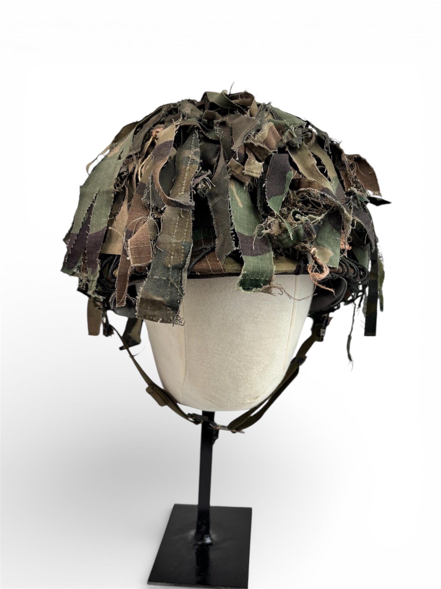 M1 Clone Issued to Chile – Late 1970s – Matching Shell & Liner Markings – Complete with Hand-Made Scrim Cover