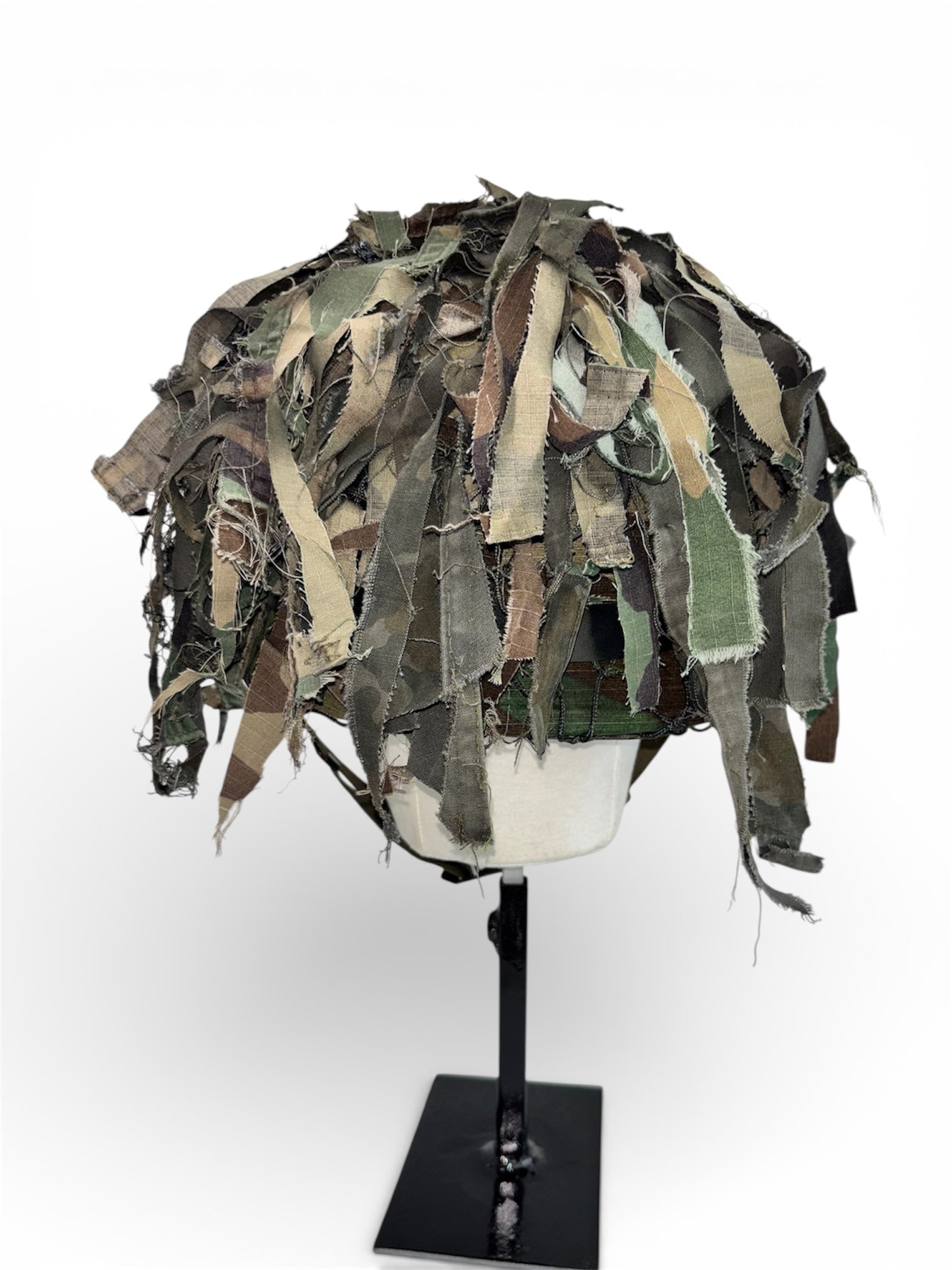 M1 Clone Issued to Chile – Late 1970s – Matching Shell & Liner Markings – Complete with Hand-Made Scrim Cover