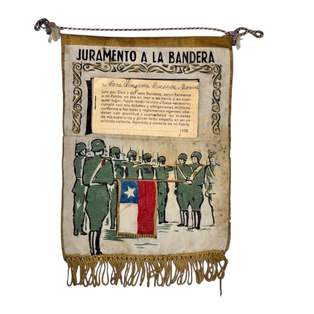 Flag Oath ceremony of the 1958