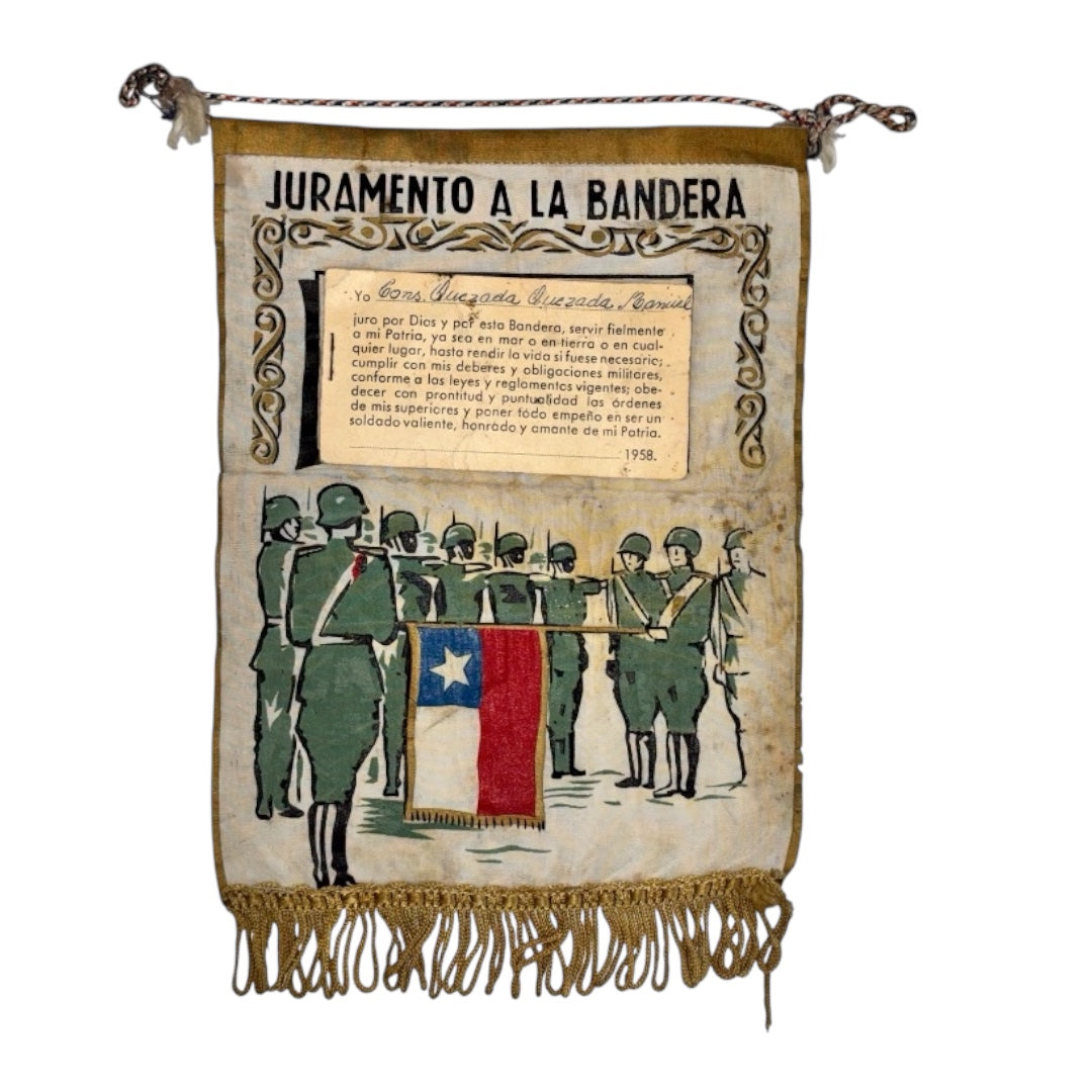 Flag Oath ceremony of the 1958