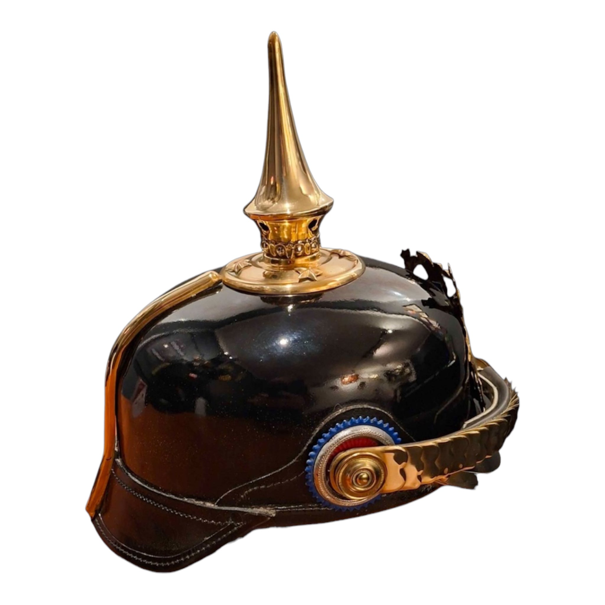 Original Chilean Army Pickelhaube – Authentic Prussian-Style Military Helmet